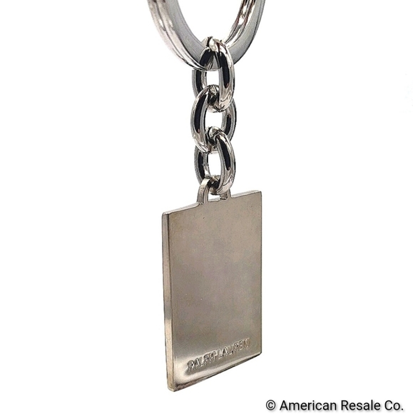 Hunter Green POLO Ralph Lauren Vintage Keychain Fob - Picture 3 of 5